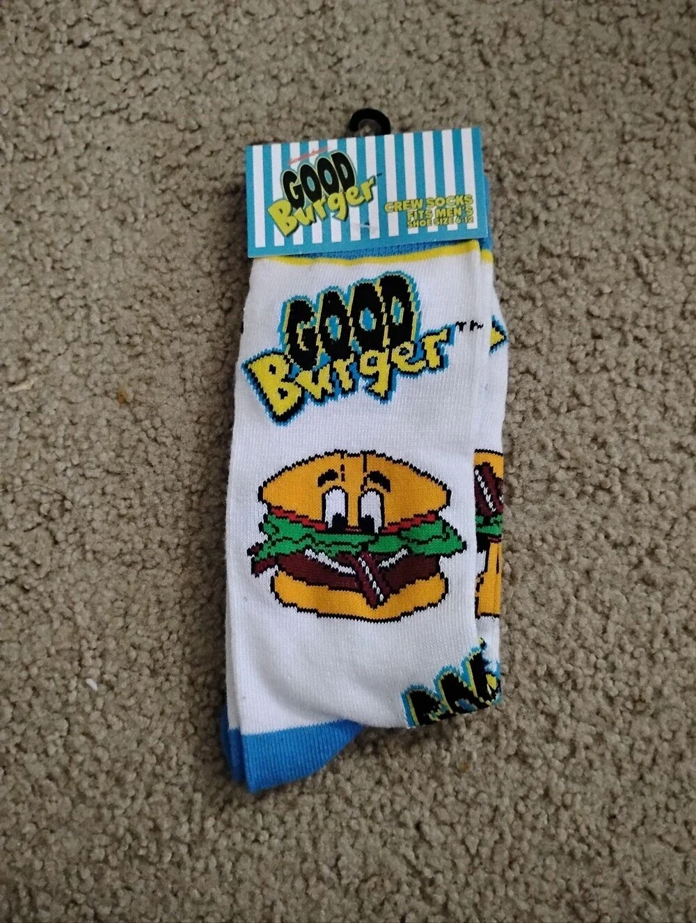 Official Good Burger Crew Socks.